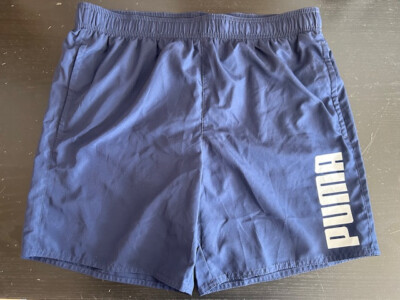 #E24: PUMA Herren Badehose SWIM MEN MID Shorts Badeshorts 100001385 blau Gr.M