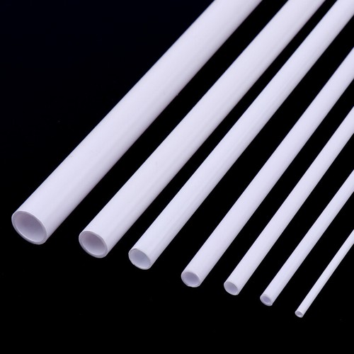 Round Tube Styrene ABS Strip Section Architecture Model Making 2mm - 10mm - Foto 2 di 12