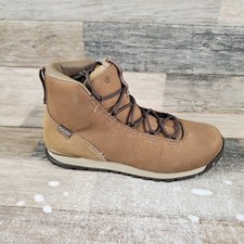 Oboz Hazel Womens Hiking Shoe Sz Brown 7.5 Sandhill Leather Regular Mid Top