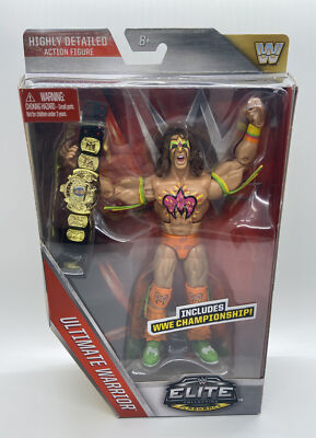 WWE Elite Ultimate Warrior Lost Legends Flashback Wresting Figure Eagle Belt