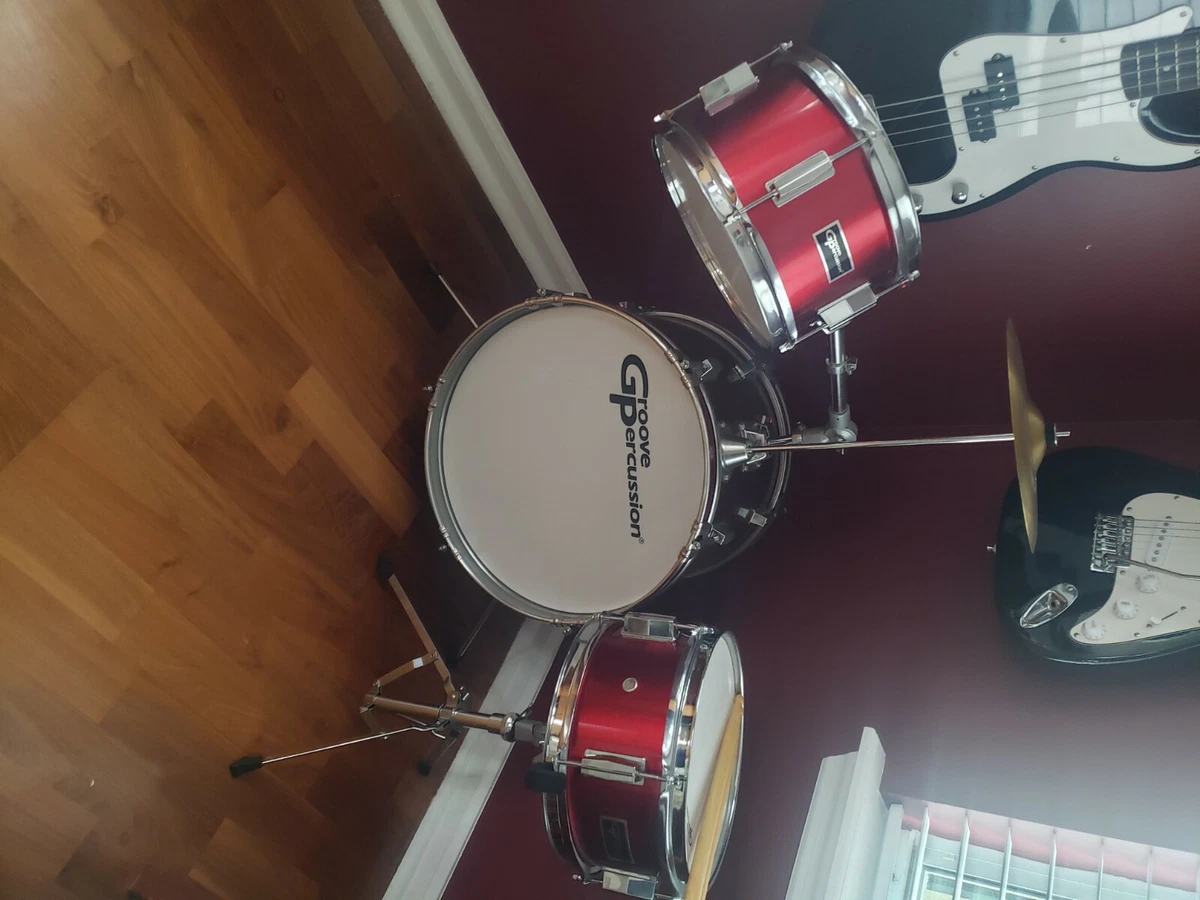 Groove Percussion 5 Piece Jr Drum Set