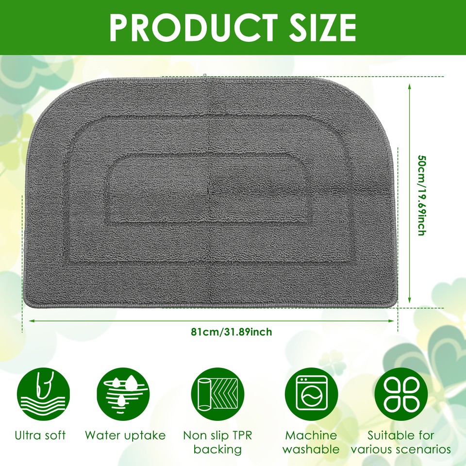 Kitchen Rugs Mats NonSlip Runner Rugs Machine Washable Kitchen Rug