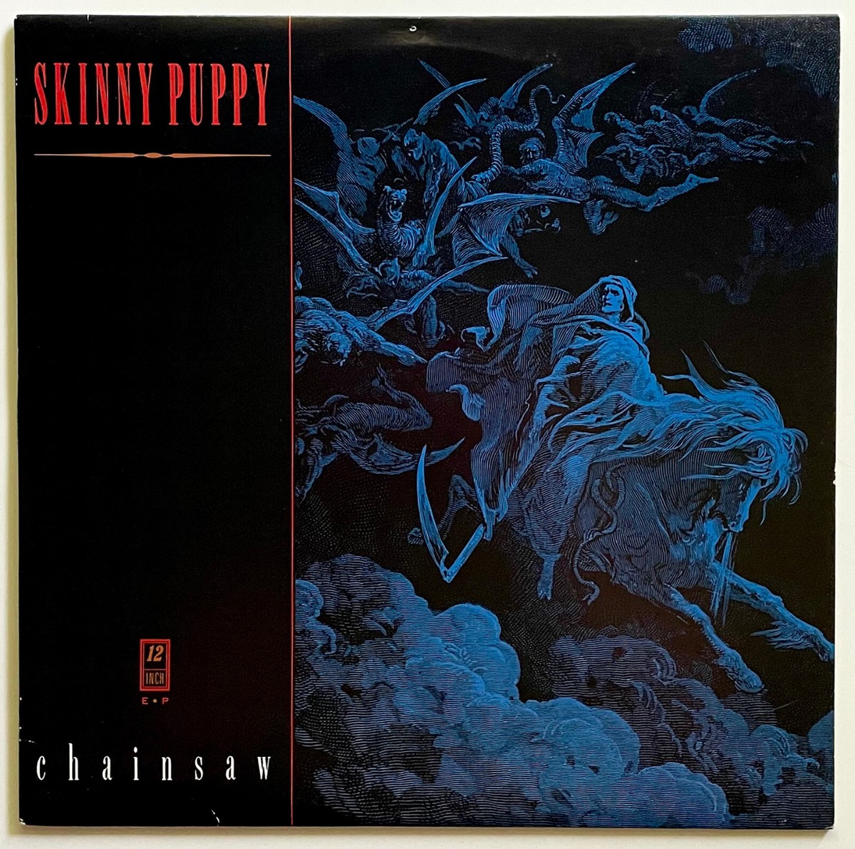 1985 SKINNY PUPPY Vinyl CHAINSAW 12