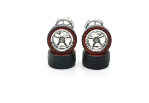 1/64 Scale Wheel Sets Real Rider Wheels Rubber Tires Custom sets for Hot Wheels - Picture 35 of 249