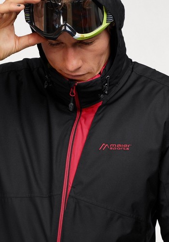 MENS MAIER SPORTS 'PINUS' HOODED SKI JACKET UK MED 38 CHEST EU48 BNWT RRP £260 - Picture 2 of 7