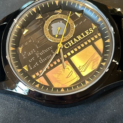 Anime Link Click Official Lucas Qiao Ling Charles Quartz Wristwatch Display Date