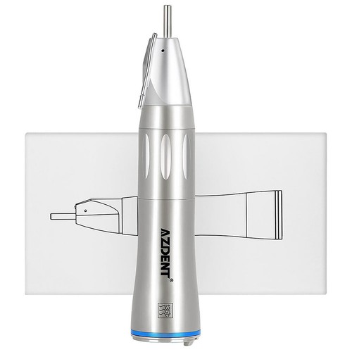 AZDENT Dental 1:1 Glasfaser Low Speed extern gerade chirurgisches Handstück - Bild 4 von 8