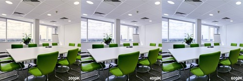 Bright Source LED Recessed Downlight Round White Ceiling Panels, Colour Changing - Picture 6 of 6