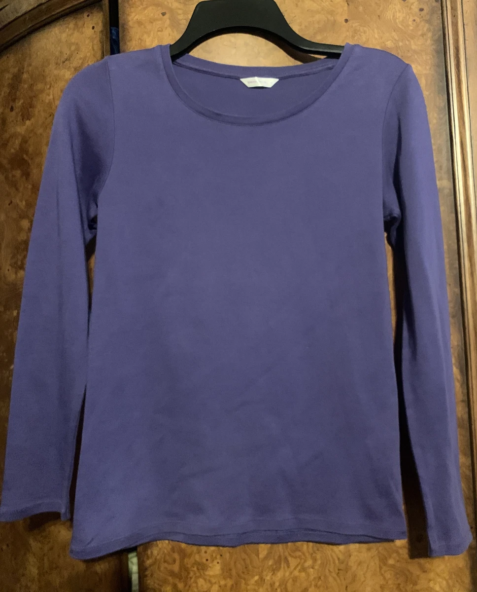 uniqlo purple blouse