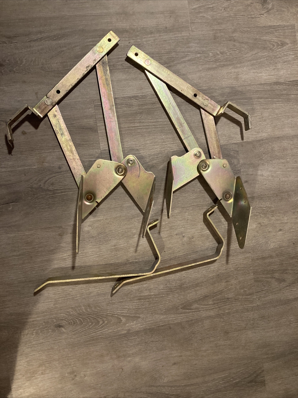 Vw Bus Vanagon Z Bed Hinge Set Rear Folding Bed Mounts eBay