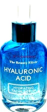 The Beauty Elixir * Hyaluronic Acid ~ HYDRATING Facial Serum ~ 1.69 fl oz NEW!!