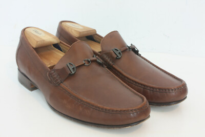 Florsheim Royal Imperial Horse Bit Loafers Brown Moc Toe  display picture 1
