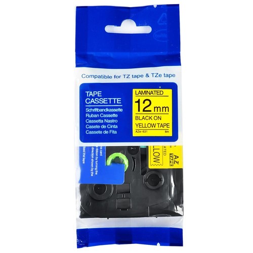 Compatible for Brother P-Touch Label Maker TZ TZe 631 Tape Cartridges 12mm 24PCS - Picture 8 of 24