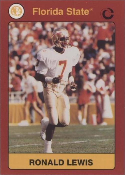 1991 Collegiate Collection Florida State Seminoles Ron Lewis #51 - 1 of 2