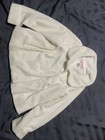 Pre-owned very nice girl coat size 3 color white — photo 2