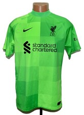 LIVERPOOL 2021/2022 GOALKEEPER FOOTBALL SHIRT NIKE SIZE M