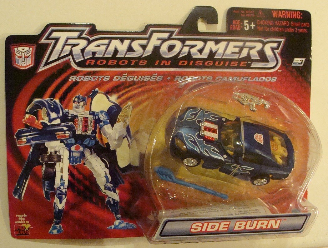 2001 Transformers Robots in Disguise ~Side Burn~ Dodge Viper