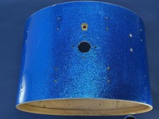 Vintage Ludwig 22x14 Blue Sparkle Pre Serial Number Pre White Interior Paint Vintage Ludwig 22x14 Blue Sparkle Pre Serial Number Pre White Interior Paint