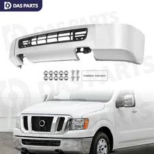 Front Bumper Cover Face Bar Chrome For 2012-2021 Nissan NV1500 NV2500 NV3500