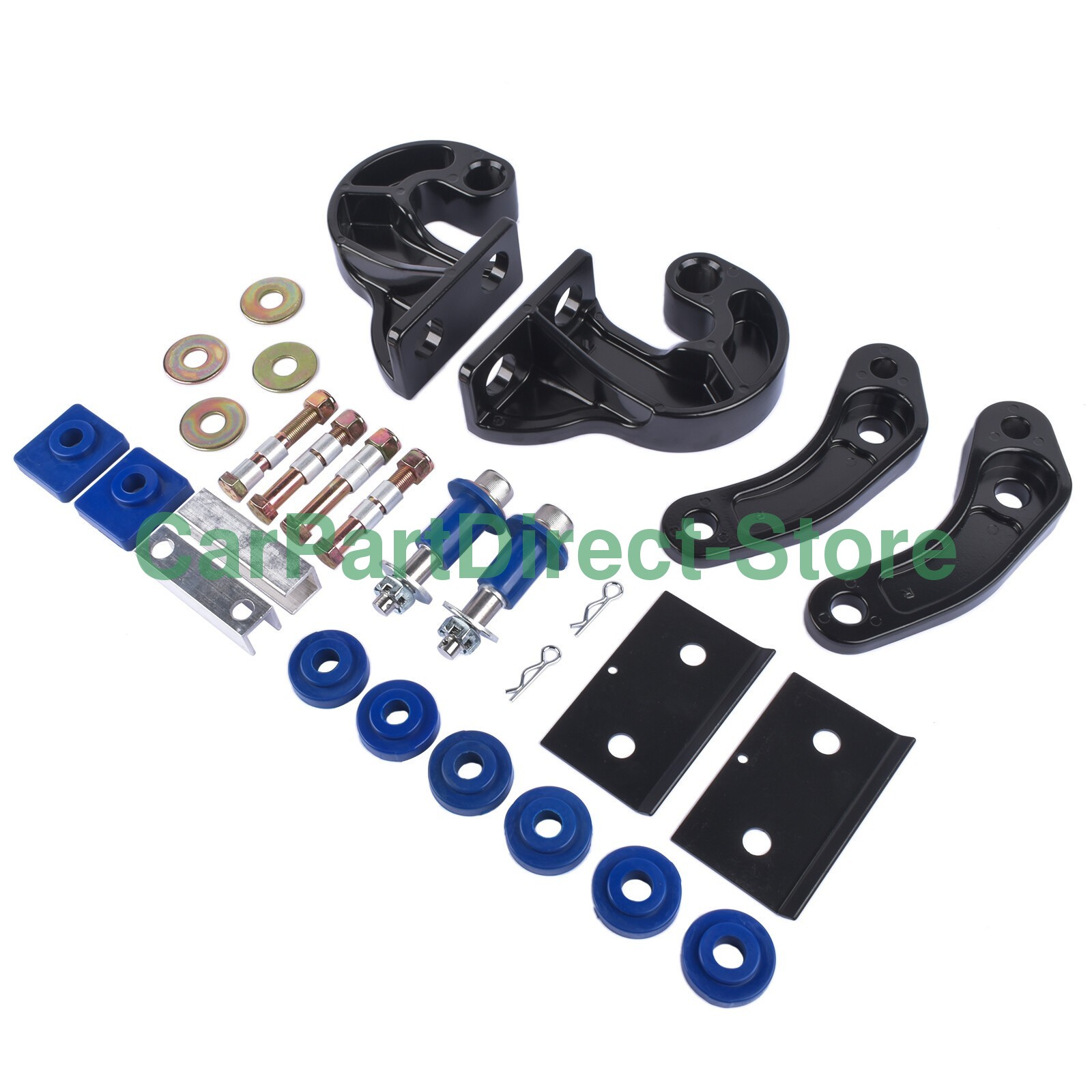 For Peterbilt 378 379 Lower Hood Pivots Kit & Engine Hood Hinge Pivot Bolt Kit