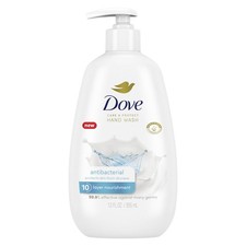 Dove Care Protect Antibacterial Hand Wash 12oz Moisturizing Soap Vegan Formula 0.66 per fl oz