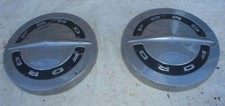 Lot Of 2 Vintage Ford Hubcaps Wheel Covers Lot Of 2 Vintage Ford Hubcaps Wheel Covers