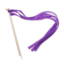 MECCANIXITY 20Pcs Wedding Ribbon Sticks Party Ribbon Streamers Sticks for Wed...