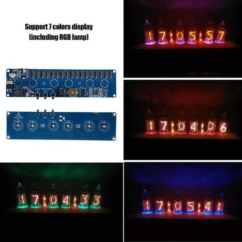 Nostalgic Design Nixie Tubes Clocks Modules Compatible with DC12V Power - Afbeelding 7 van 11