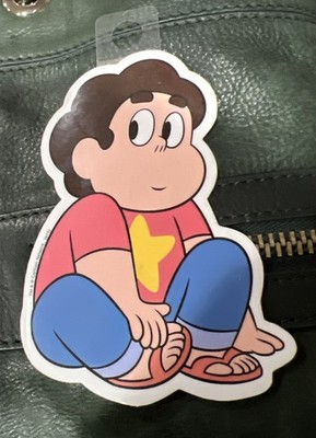 RARE And Hard To Find! Steven Universe Cartoon Network Sticker Sitting NEW 1169
