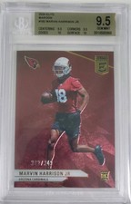 2024 Panini Donruss Elite Maroon /249 MARVIN HARRISON JR #182 GEM MT 9.5 POP 1