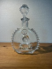 Baccarat Remy Martin Louis XIII Empty Crystal Decanter Bottle Cognac France Used