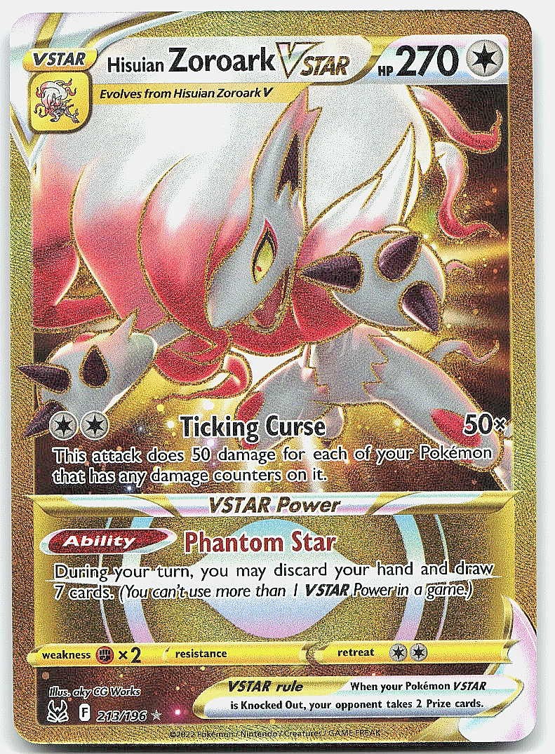 zoroark vstar pokemon card value Amazon.com: Hisuian Zoroark V & VStar Lost Origin