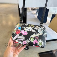 MARC JACOBS Mini Leather Crossbody 4F6SMN236S01 Black $ $178