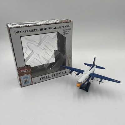 Postage Stamp Planes 1:200 C-130F Hercules USN Blue Angels Fat Albert Free Ship