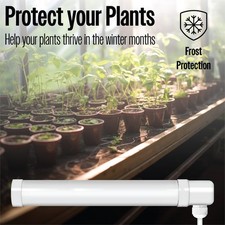 135W Tubular Heater - IP55 Rated greenhouses, outhouses, garage home Cheap 2 Run