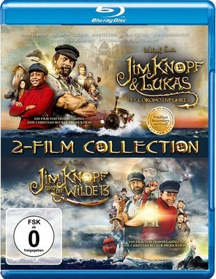 Jim Knopf - Doppelset (BR) 2Disc Lokomotivführer / Wilde 13 - WARNER HOME  - (B