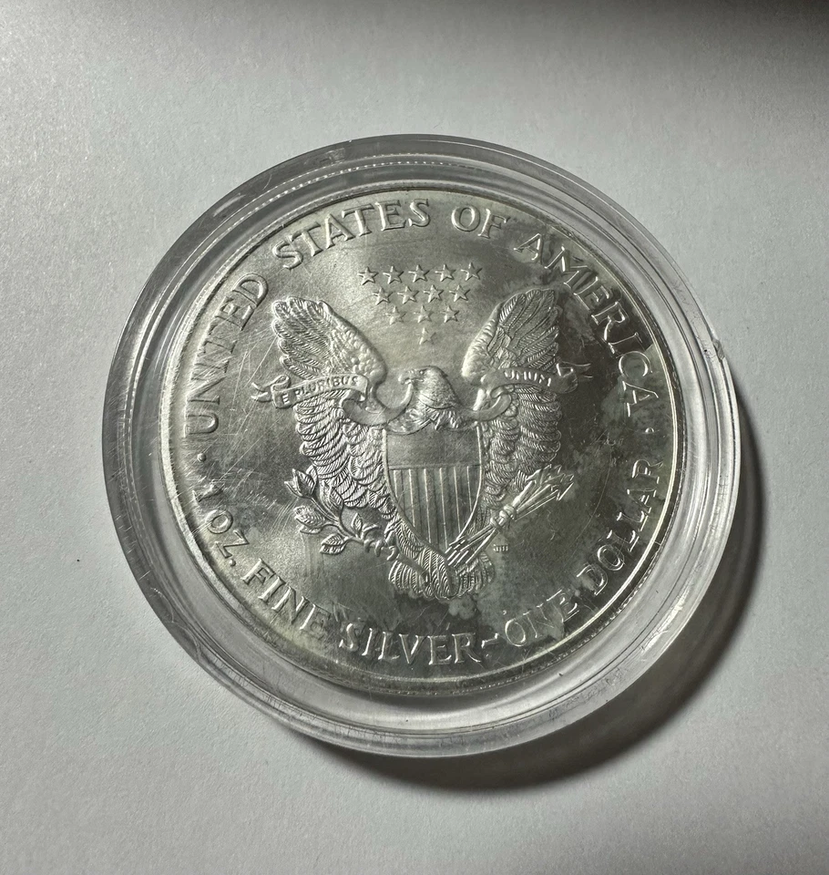 Large Colored Silver Dollar - Image 2 of 4