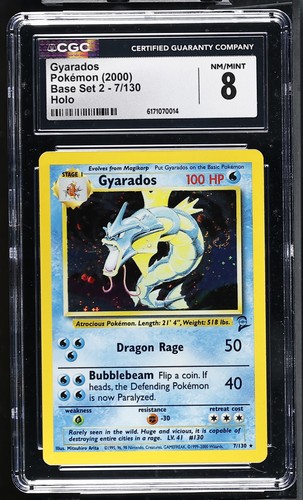 Gyarados graded CGC 8 for sale on eBay