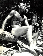 Gay Interest - Vintage   Male Physique Photos  ATHLETIC MODEL GUILD 3 x 4.5