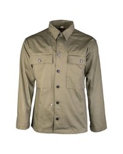 US HBT Hemd OD NO.7(Repro), WKII, Kinder, Outdoor, Military     -NEU-