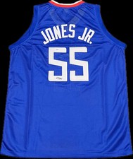 Derrick Jones Jr Signed Los Angeles Clippers Jersey PSA
