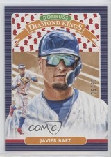 2020 Panini Donruss Diamond Kings Presidential Collection 6/50 Javier Baez 10yr