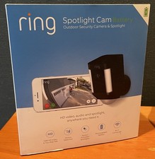 Ring Spotlight Cam Outdoor Battery Powered Se...
