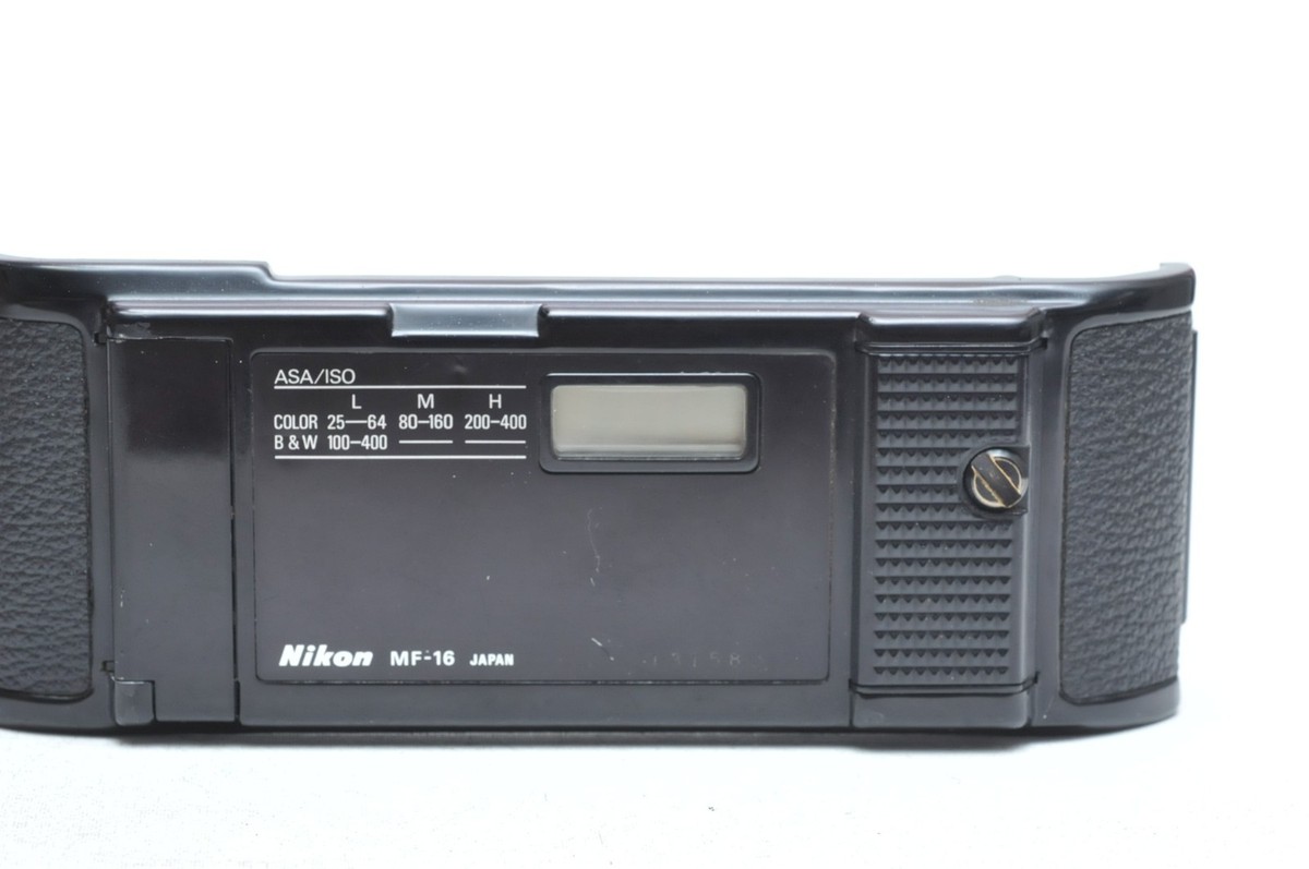 ニコン　DATA BACK MF−16 for FE２- FM２ Nikon Data Back MF-16 for FM2/FE2/FA | Blue Moon Camera
