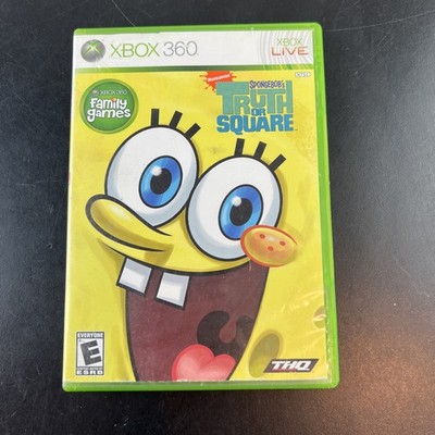 Spongebob's Truth or Square for Xbox 360 Complete Tested and Working