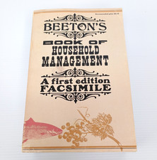 Beeton's Book of Household Management A First Edition Facsimile Paperback 1977
