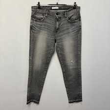 Moussy Vintage Women Howa Skinny Jeans Size 30 Gray Denim D016 -22