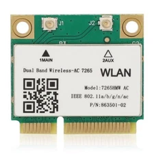 HighZer0 Electronics Wireless-AC 7265 Half Mini PCIe Network Card | 867 Mbps