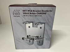Vinn Dunn SST 300ml Hand Wash Double Dispenser Chrome Bottle Holder new in box 