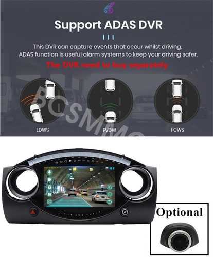 Passend für 2000-2008 BMW Mini Cooper GPS für Apple Carplay Spiegel Link Video FM - Bild 9 von 15